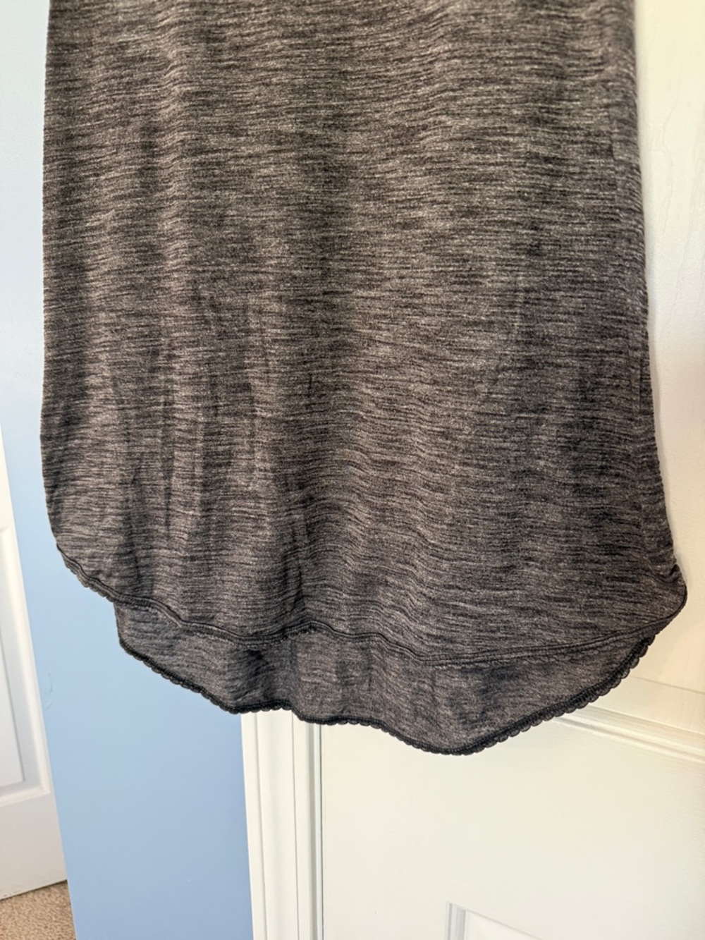 Lululemon 105 F Singlet (Seriously Light Luon) Heathered Black p2p 18” - Picture 5 of 9